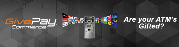 GivePay Gift Card Mall Adds Value to Your ATMs through Monetization of Digital Gift Cards and Wireless Payments